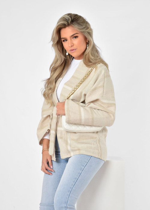 Elize jasje beige