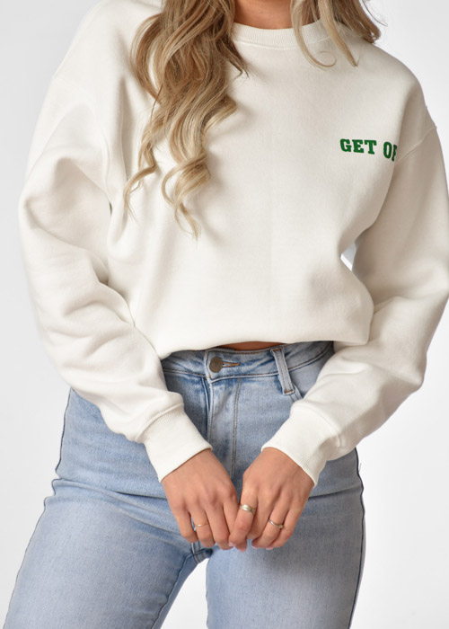 Get off sweater wit