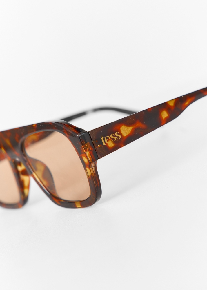Katy zonnebril leopard