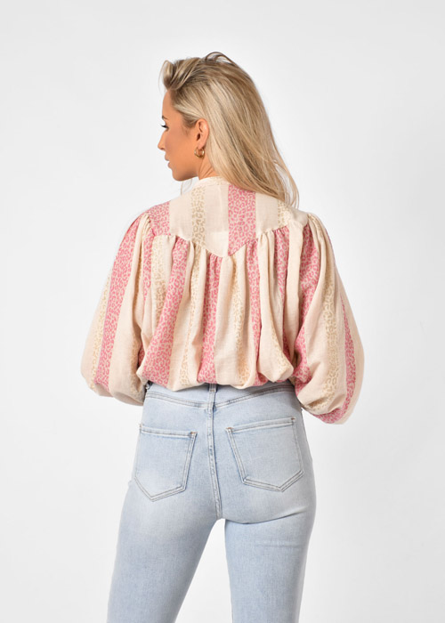 Heleen blouse roze 