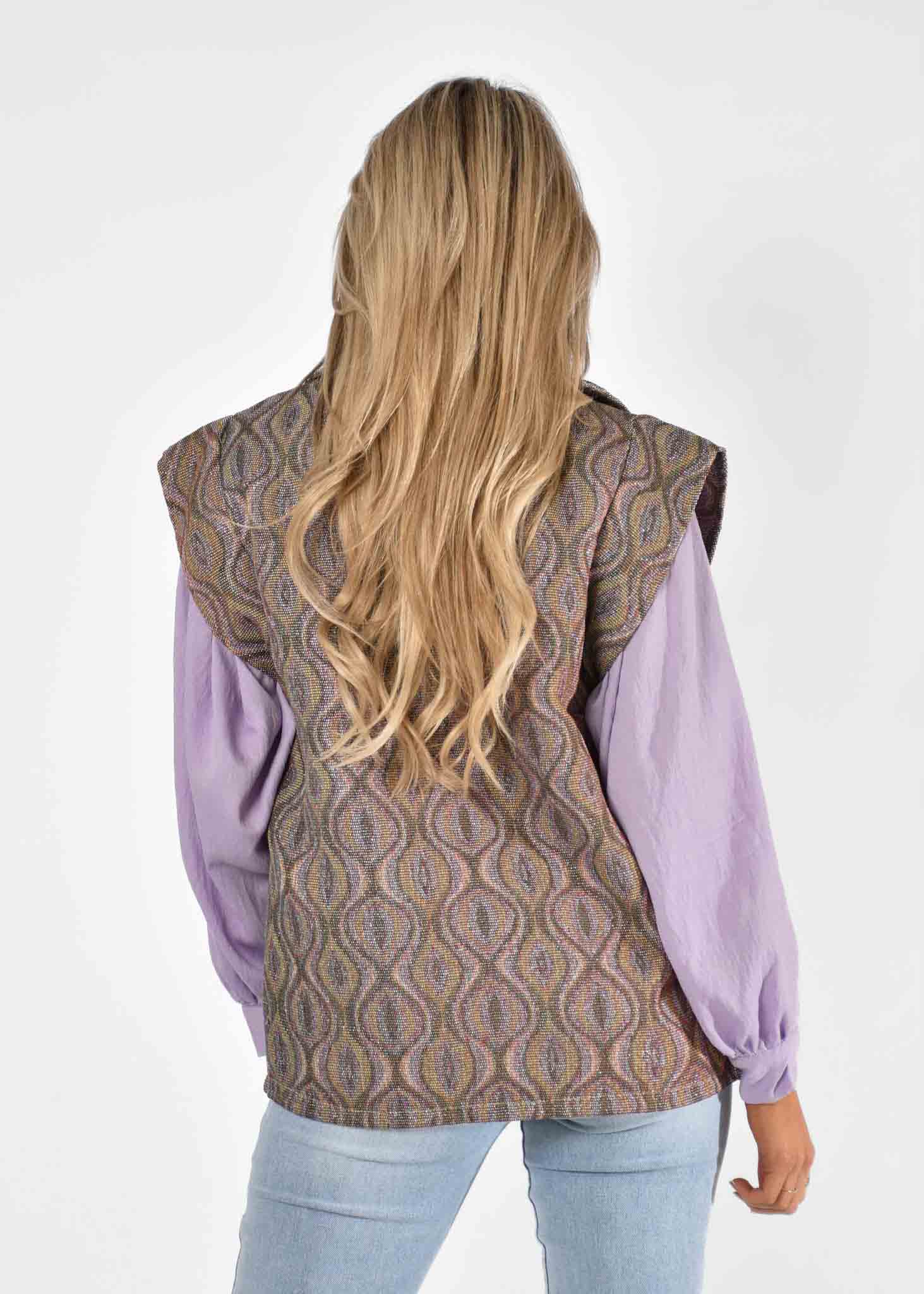 Jailey gilet lila