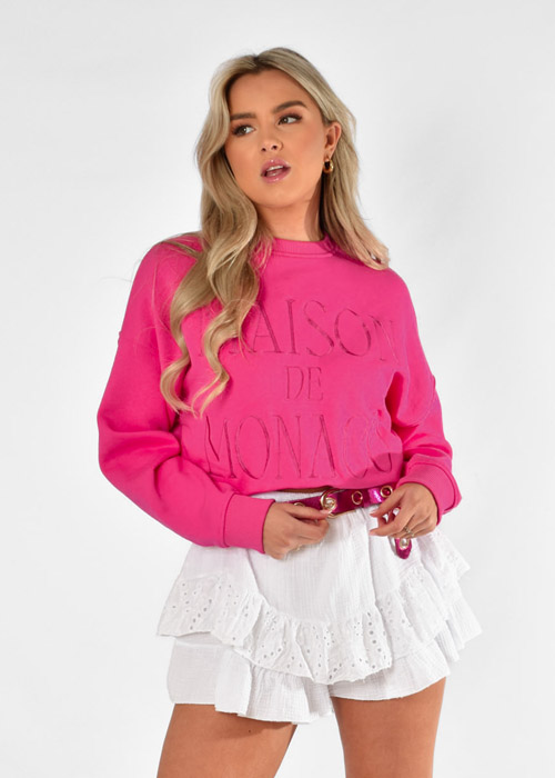 Monaco sweater fuchsia