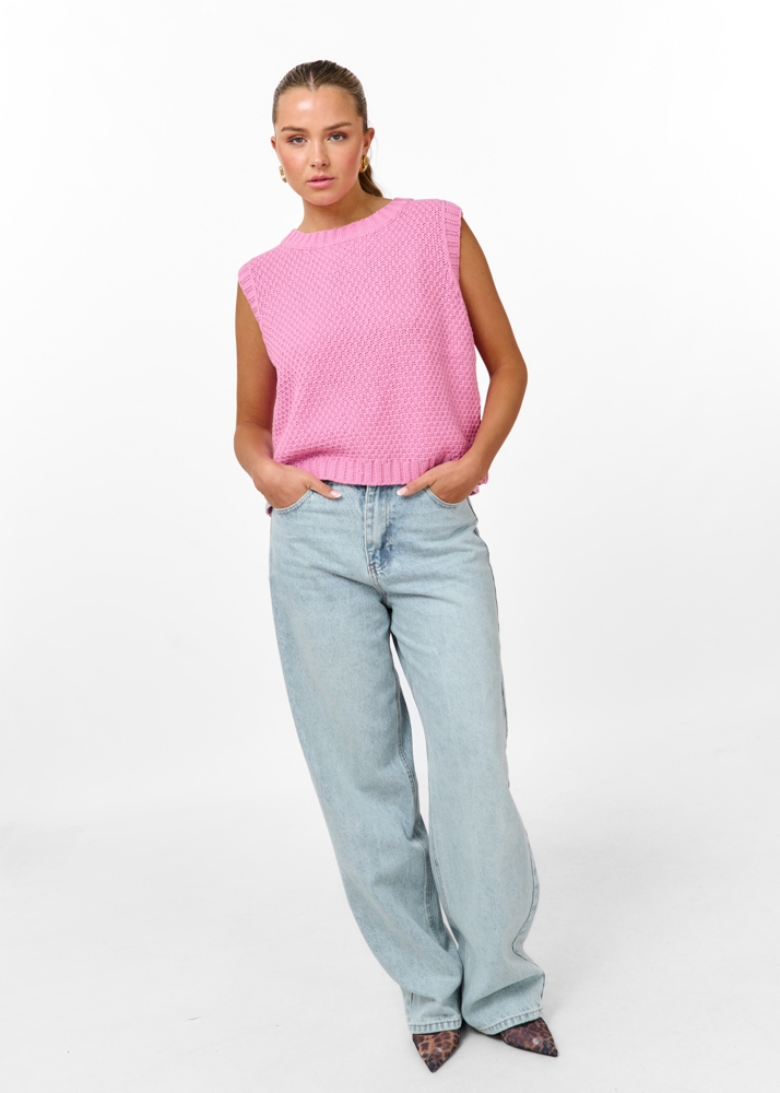 Grace gebreide top