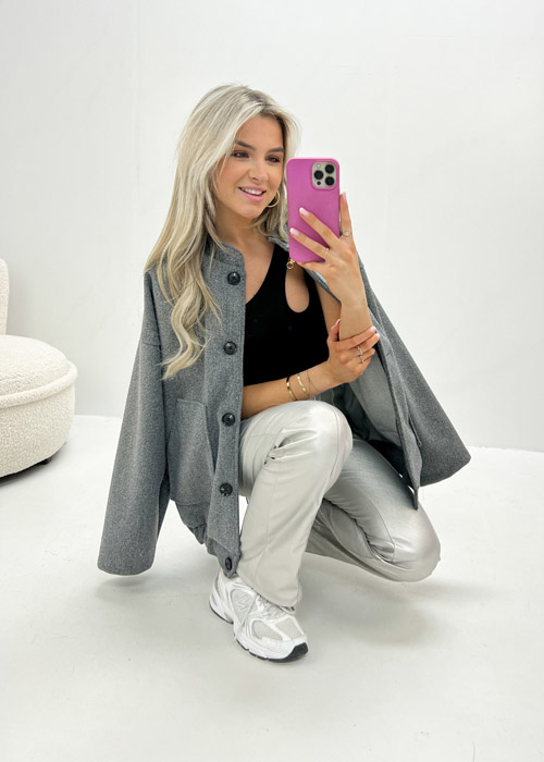 Vieve bomber jacket grijs 