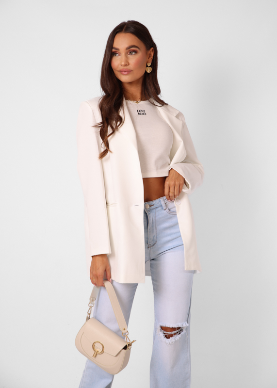 Yara blazer wit 