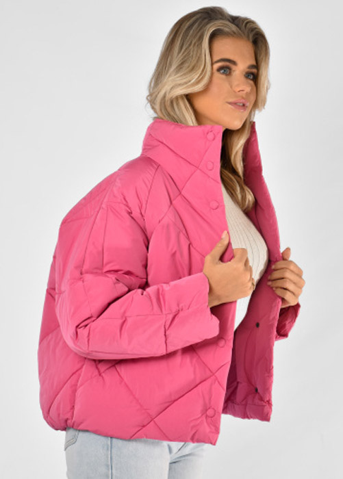 Nina puffer roze