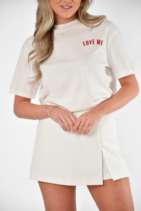 Forever t-shirt wit