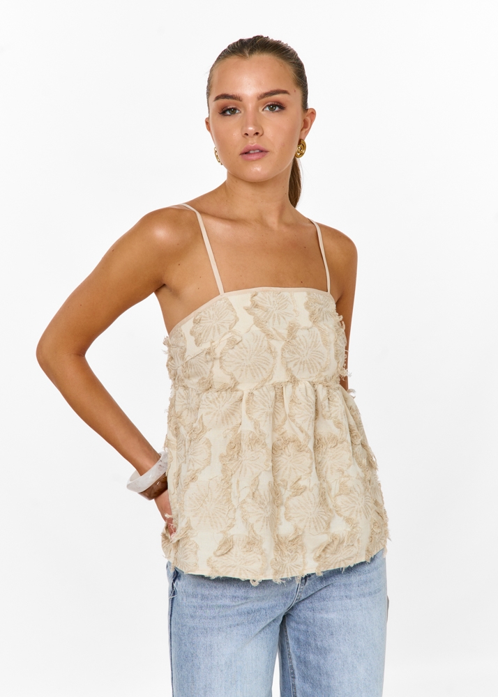 Louisa top creme