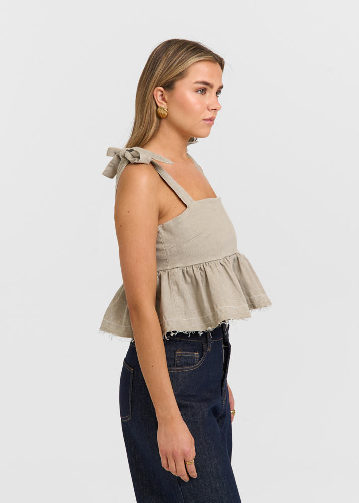 Anniko denim top