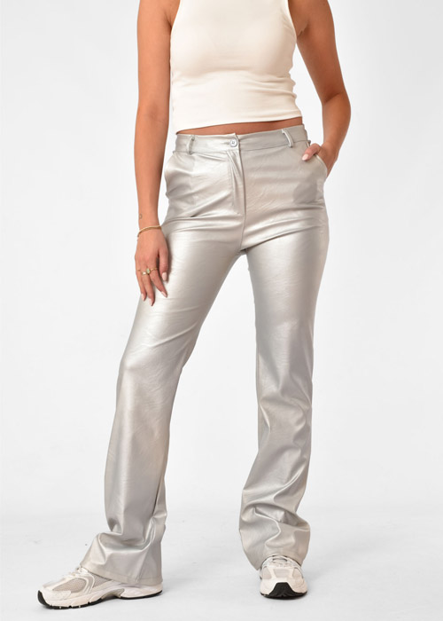 Britt broek zilver 