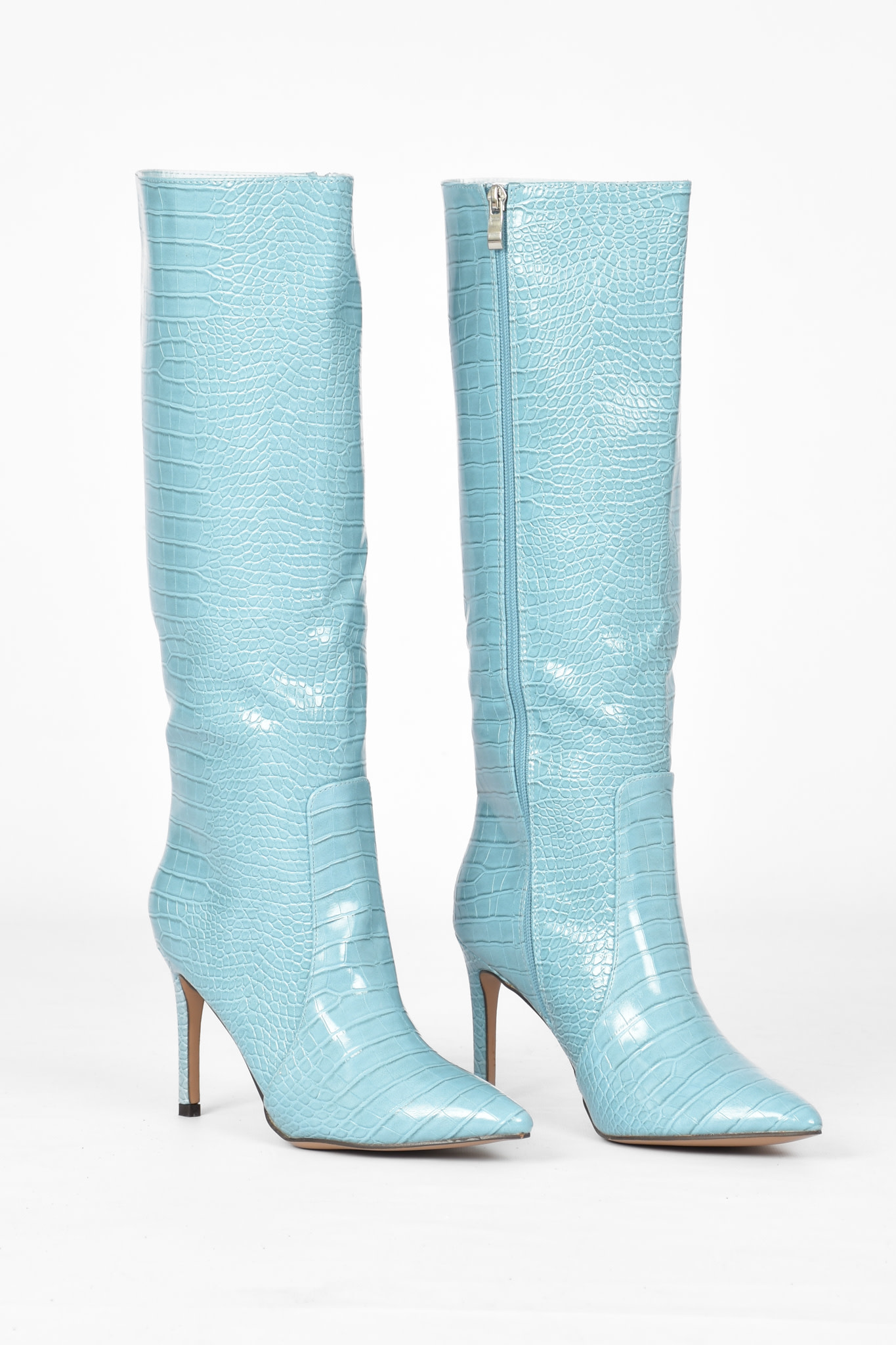 Loes boots blauw Loes boots blauw