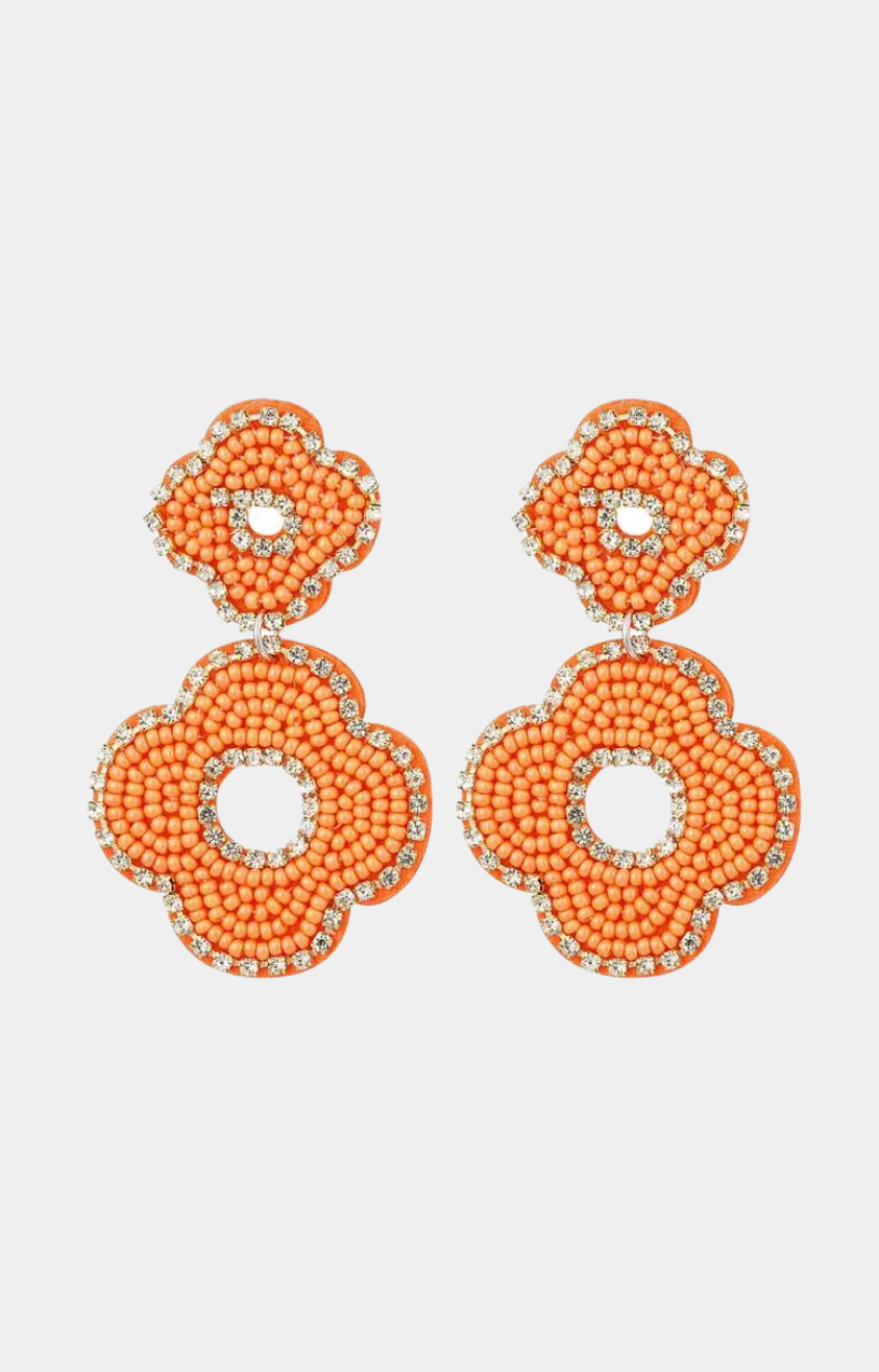 Benthe oorbellen oranje