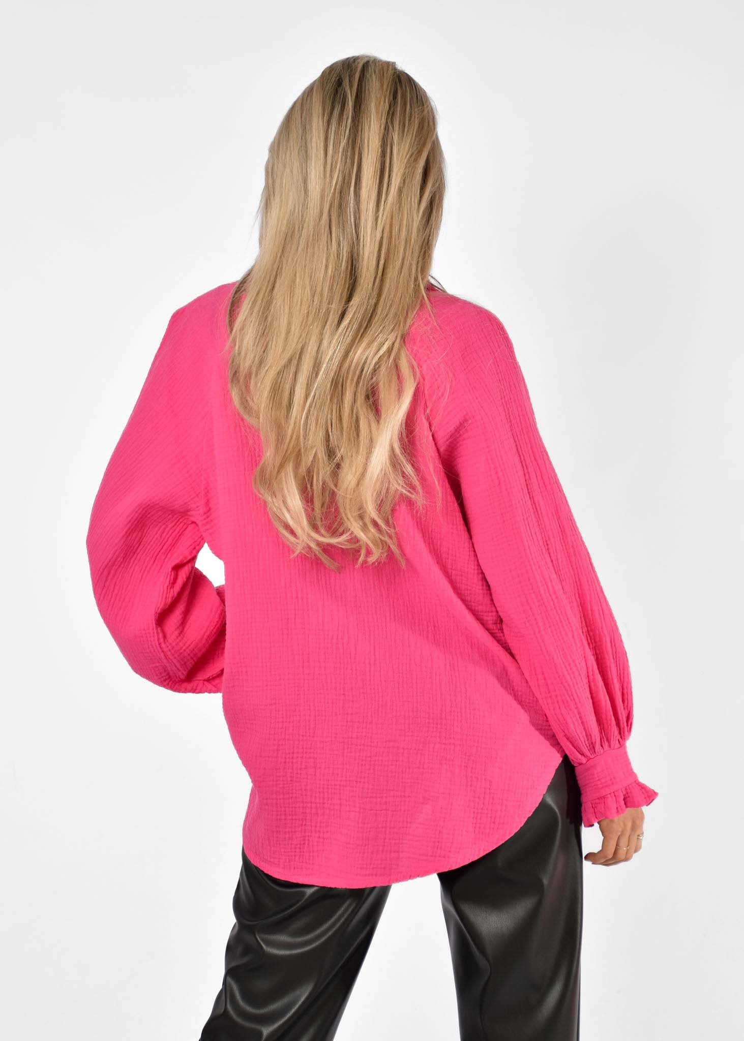 Claartje top fuchsia