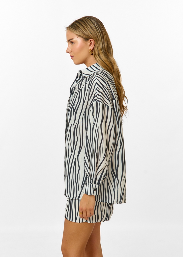 Zebra blouse