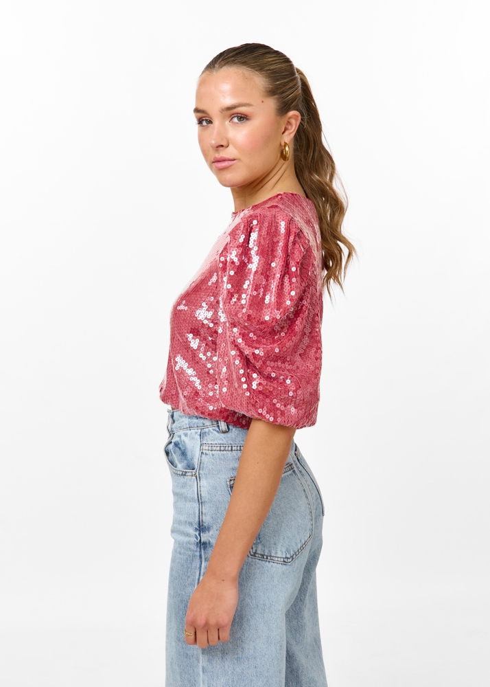 Anne glitter top