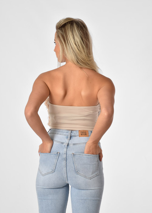 Iconic top beige