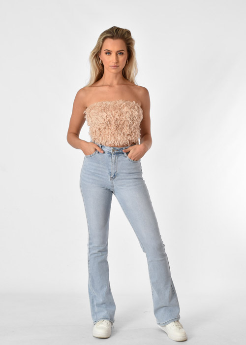 Iconic top beige