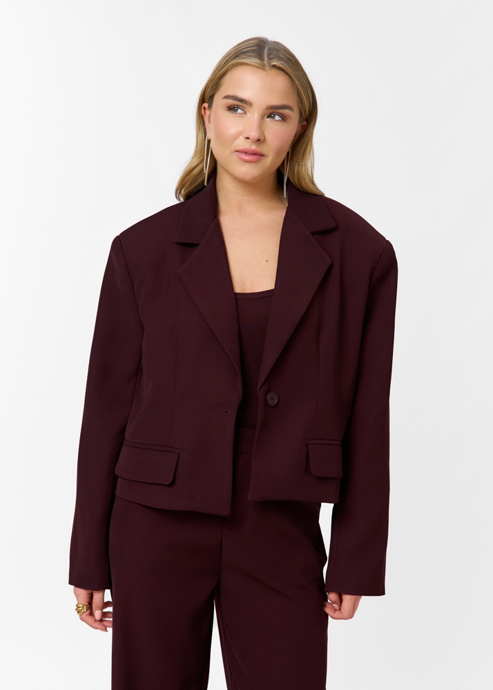 Audrey cropped blazer