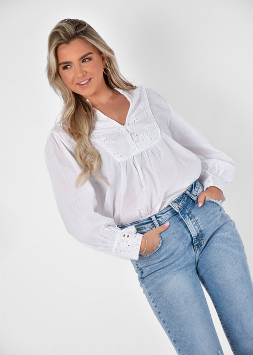 Jinte blouse wit 