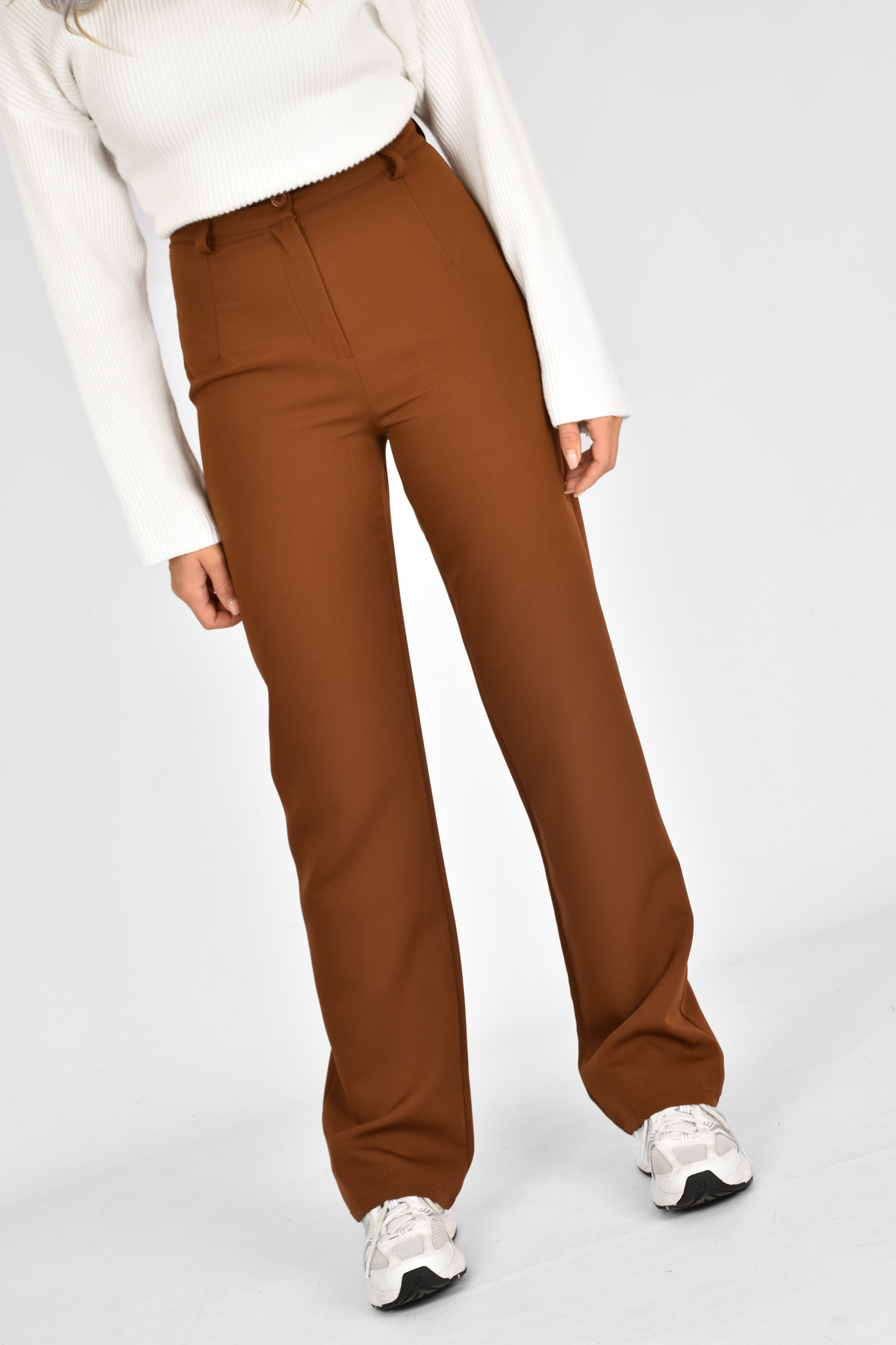Romy pantalon choco