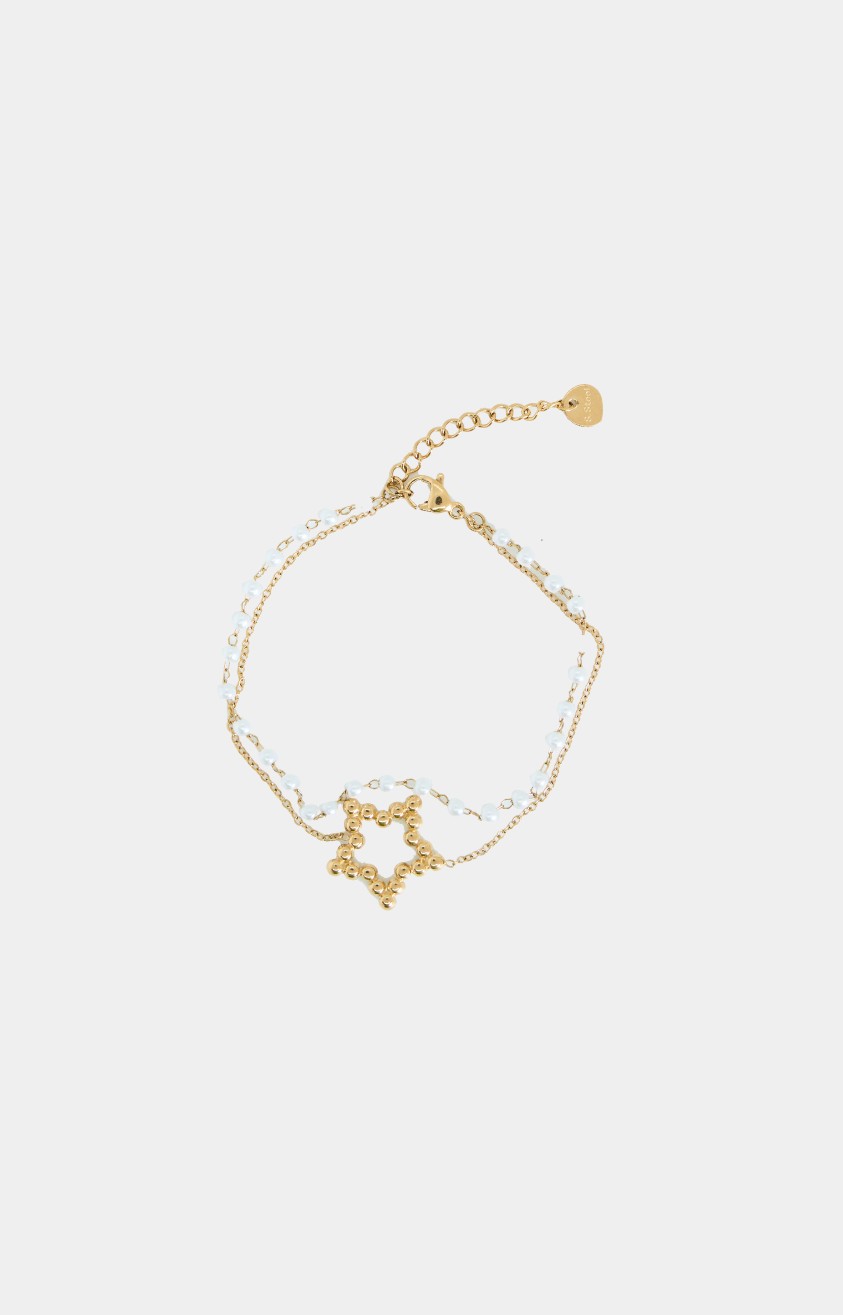 Bloeme armband goud