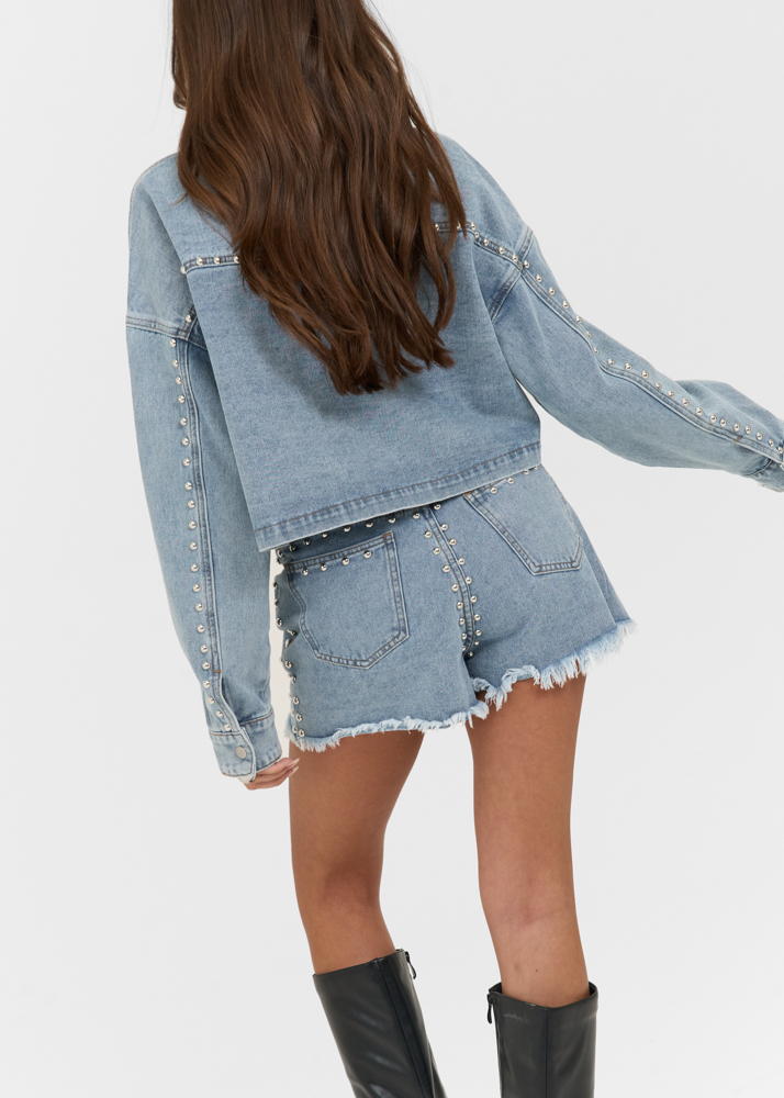Luca stud jacket