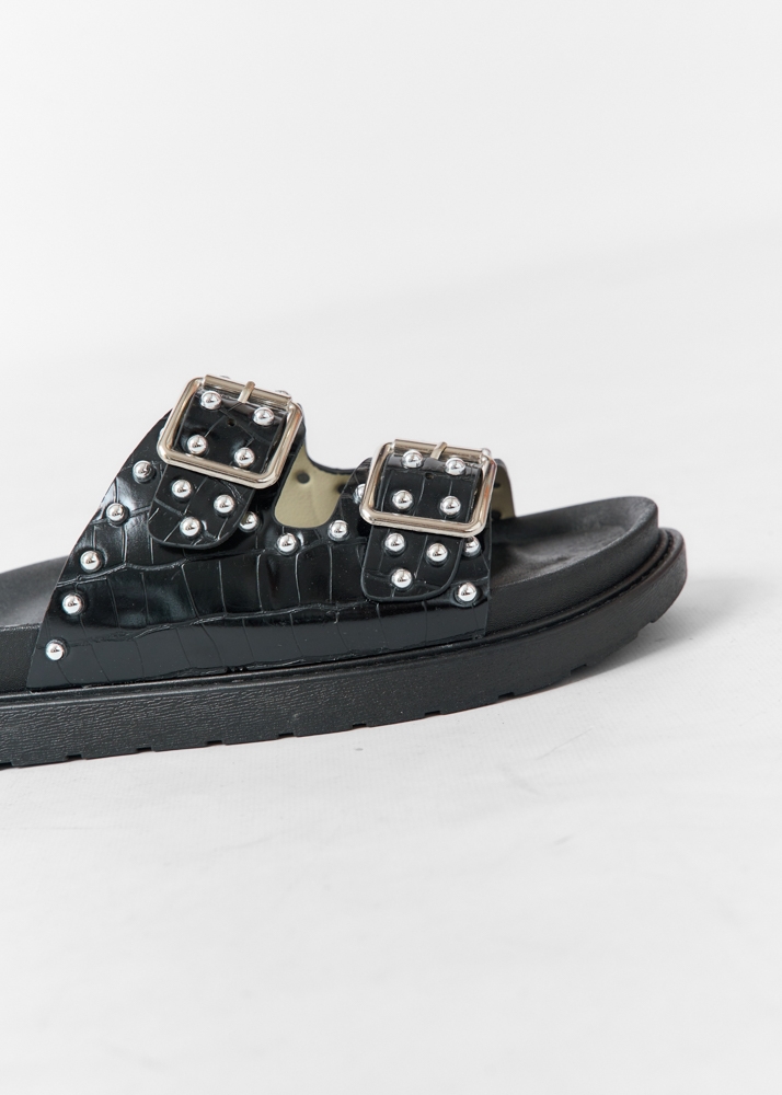 Milou slipper met studs