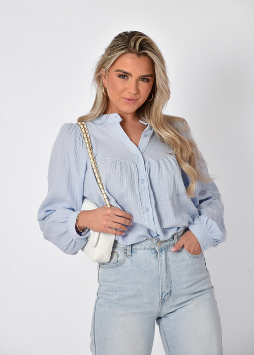 Nienke blouse blauw