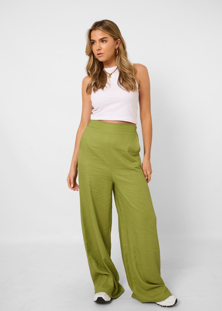Marit linnenlook broek