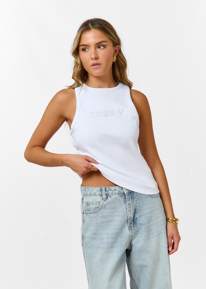 tess v tanktop