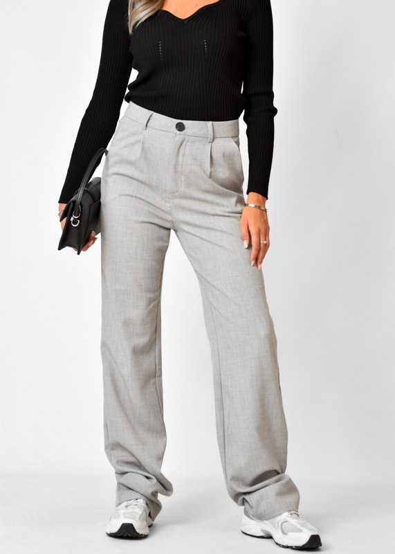 dames pantalon grijs
