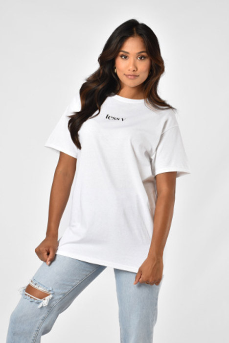 Brand t-shirt wit