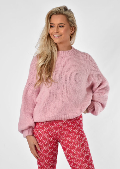 Fien trui licht roze