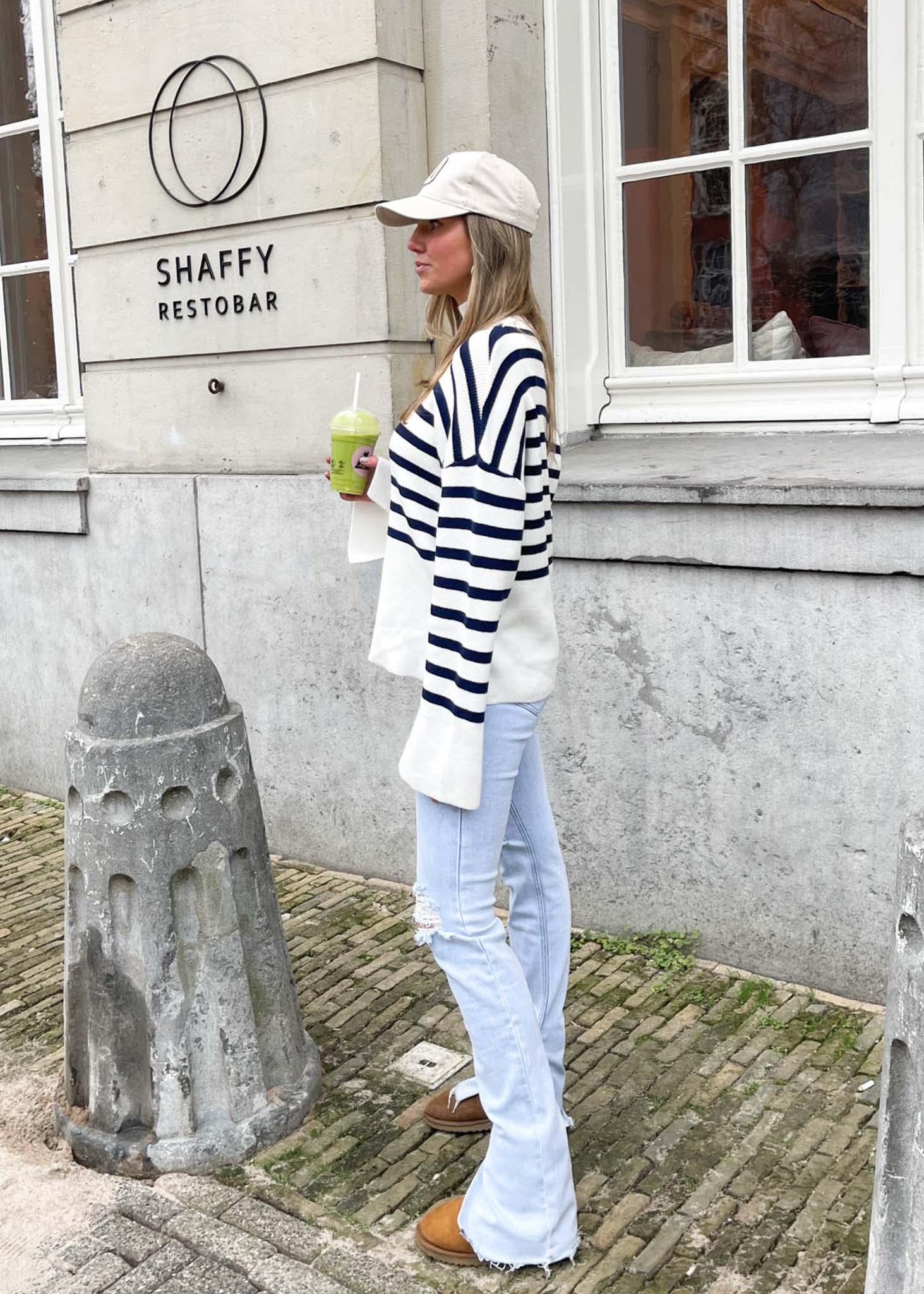Fenna trui blauw