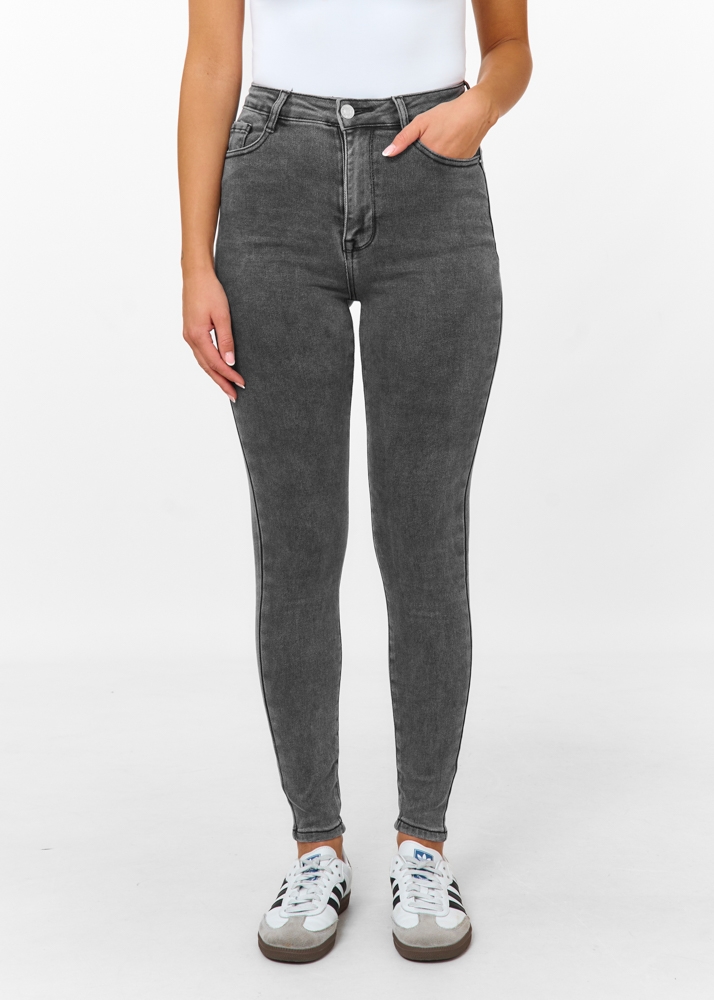 Skinny jeans stone grijs