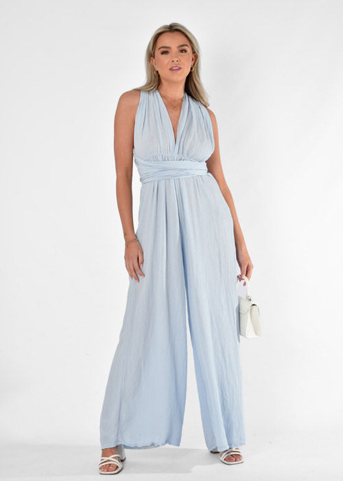 Vera jumpsuit blauw