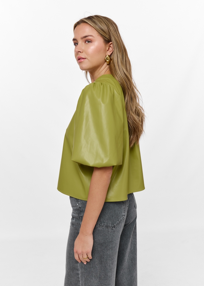 Lana leren top