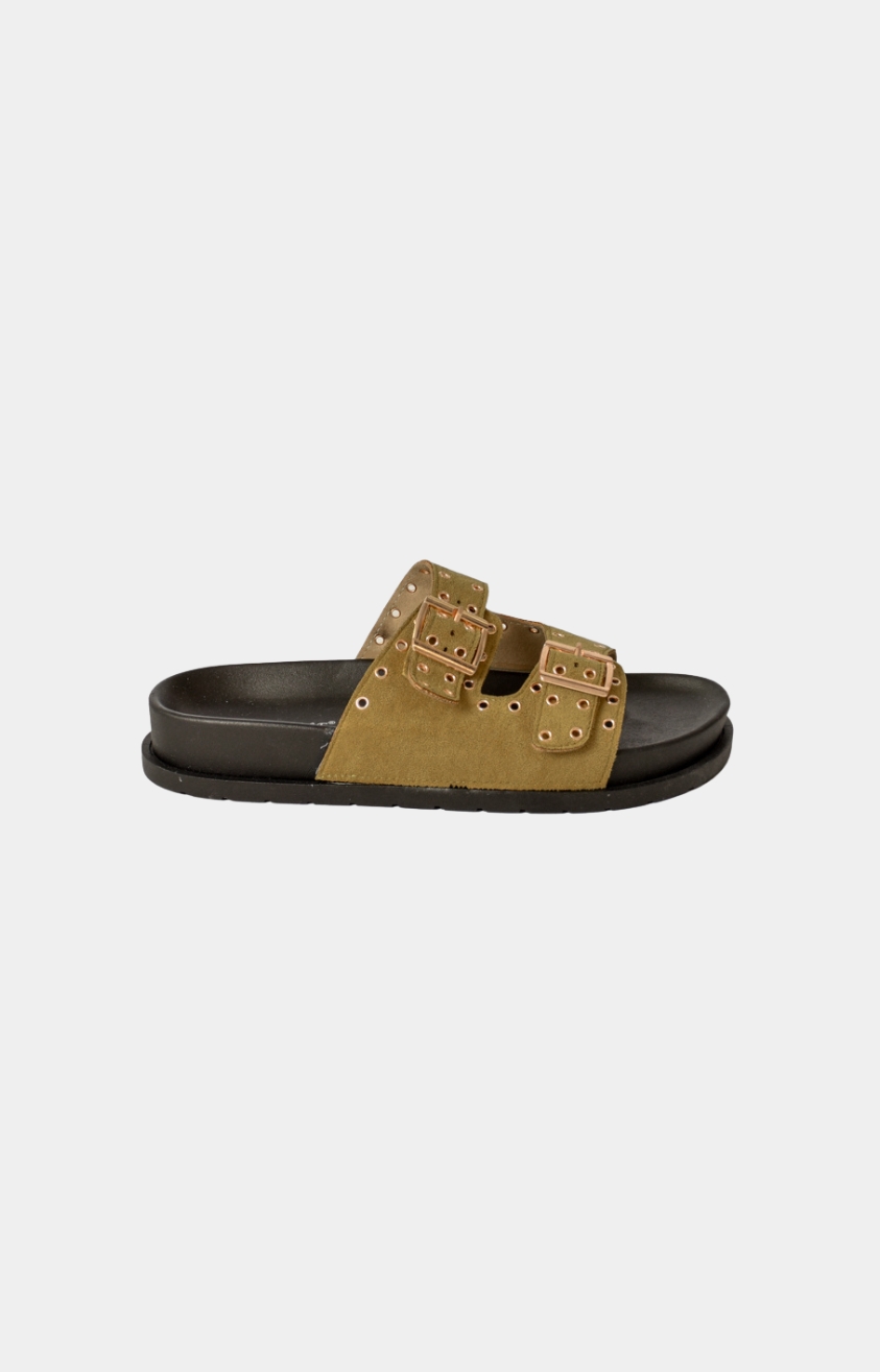 Nola slippers groen