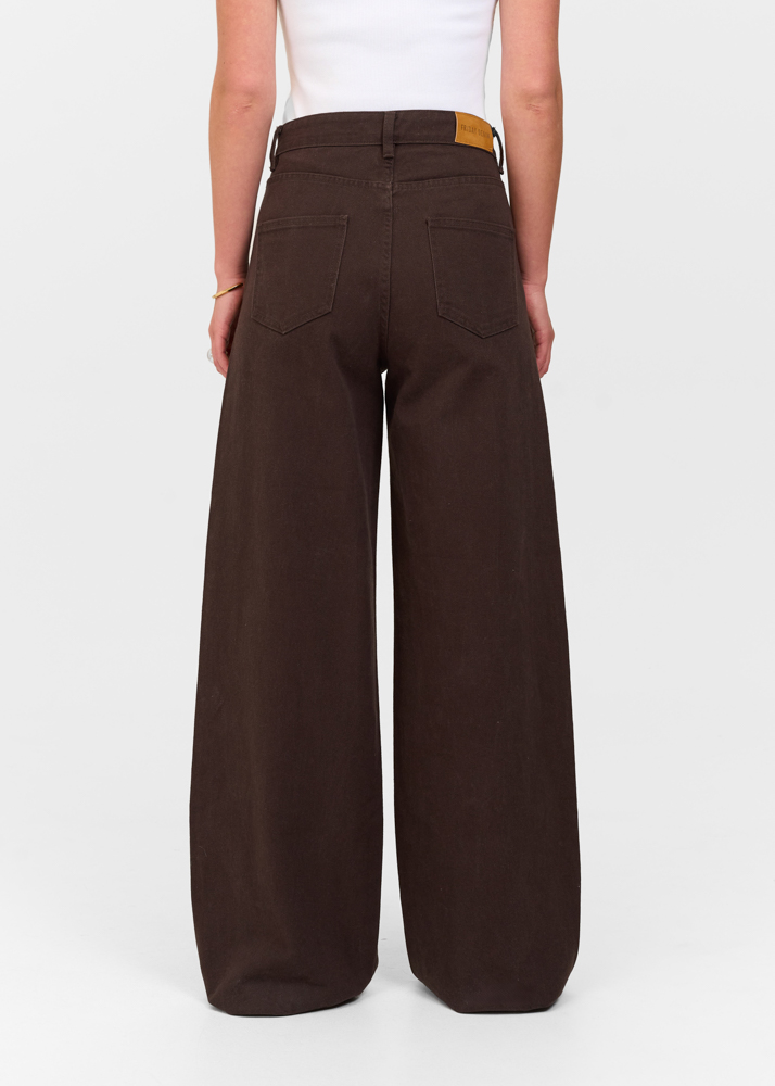 Wide leg classic jeans