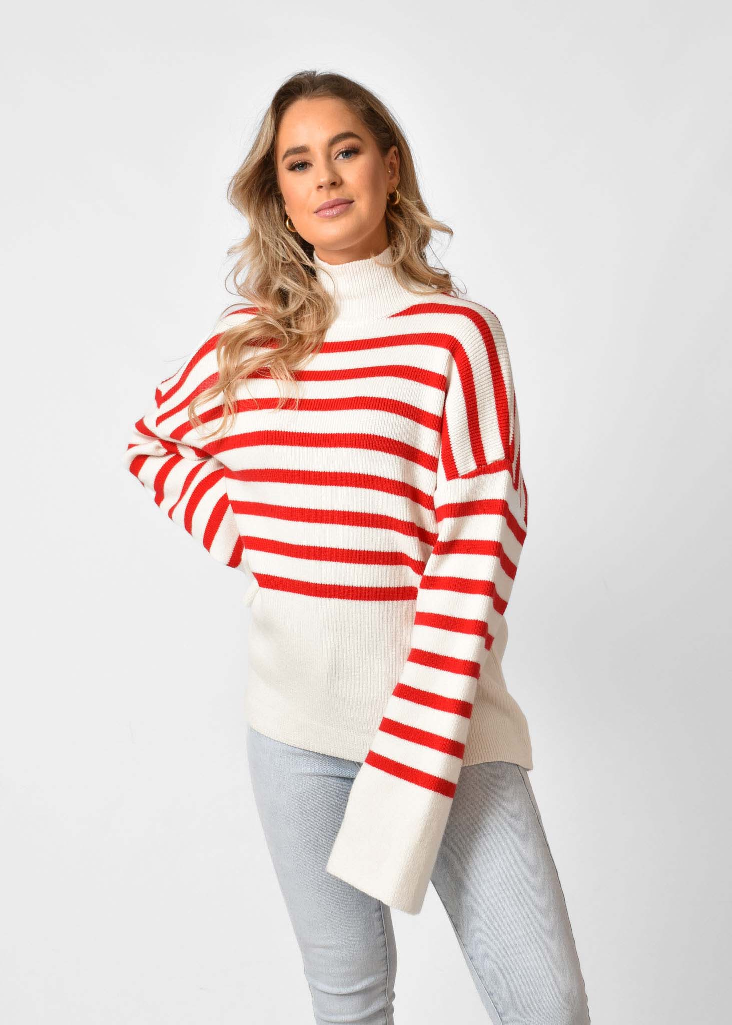 Fenna trui rood
