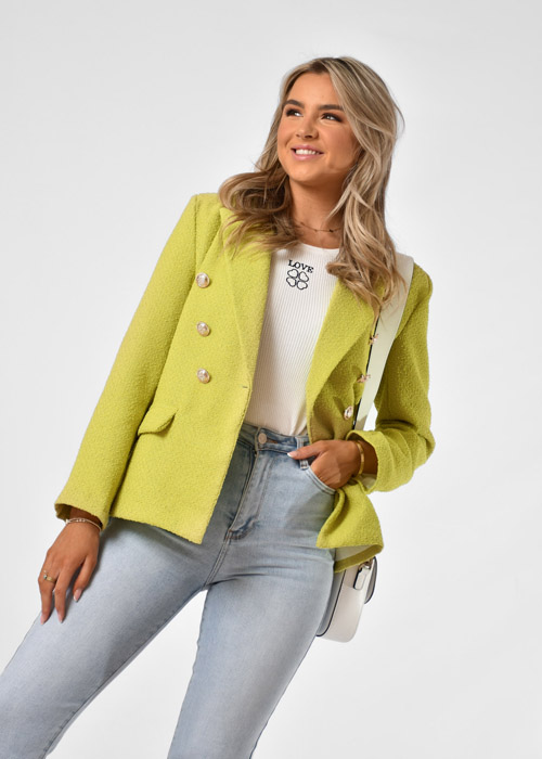 Romee blazer lime