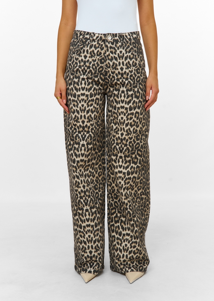 Billy leopard jeans