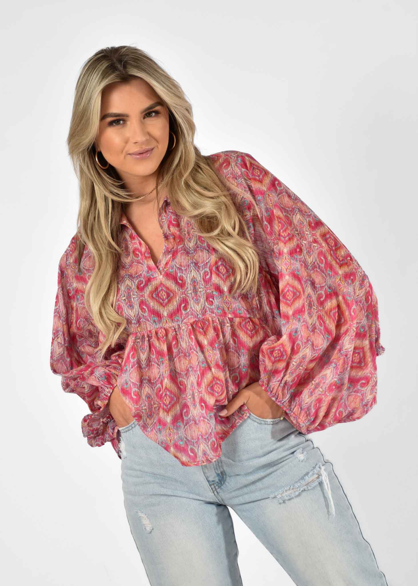 Beau top roze 