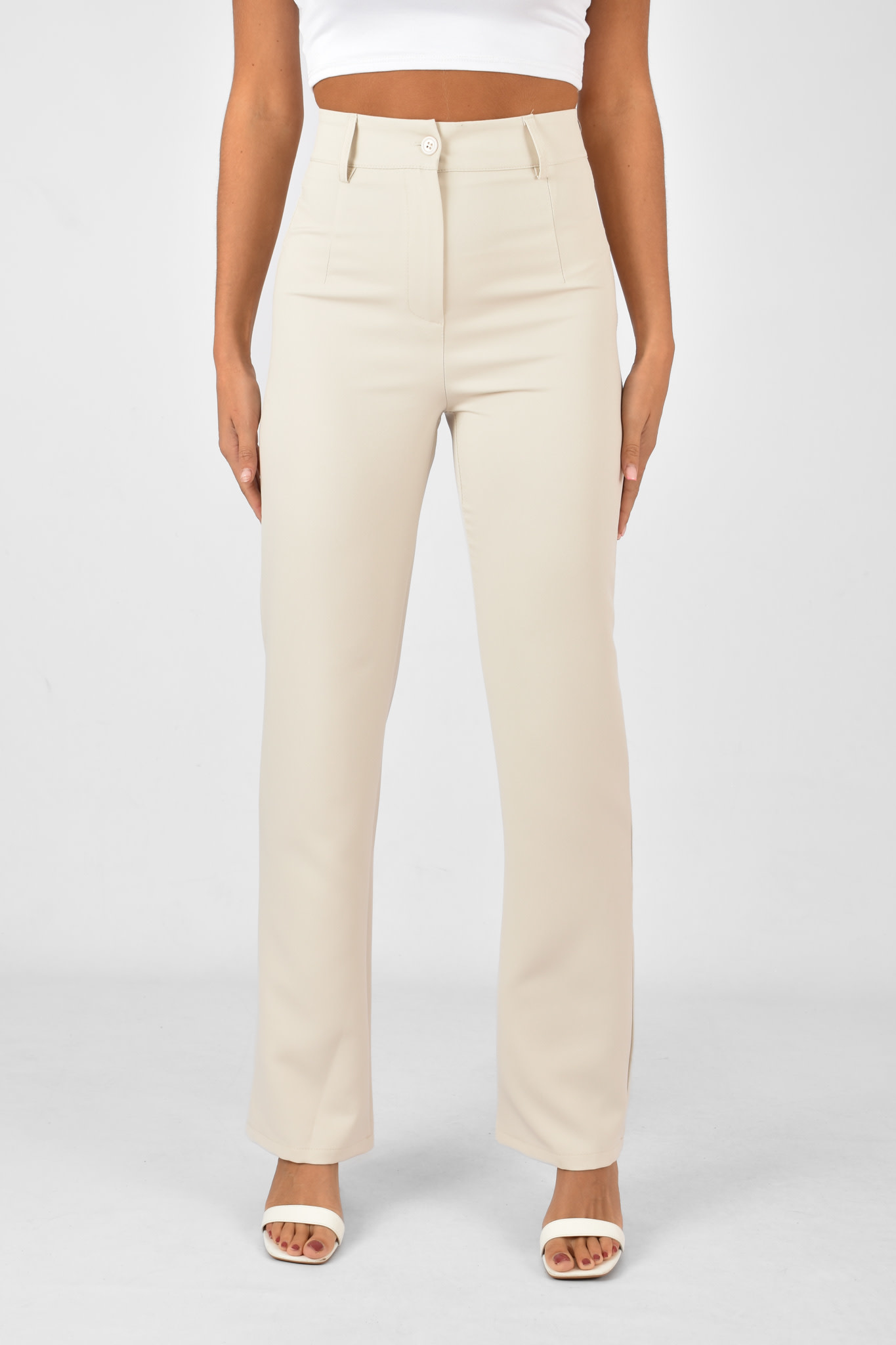 Romy pantalon creme