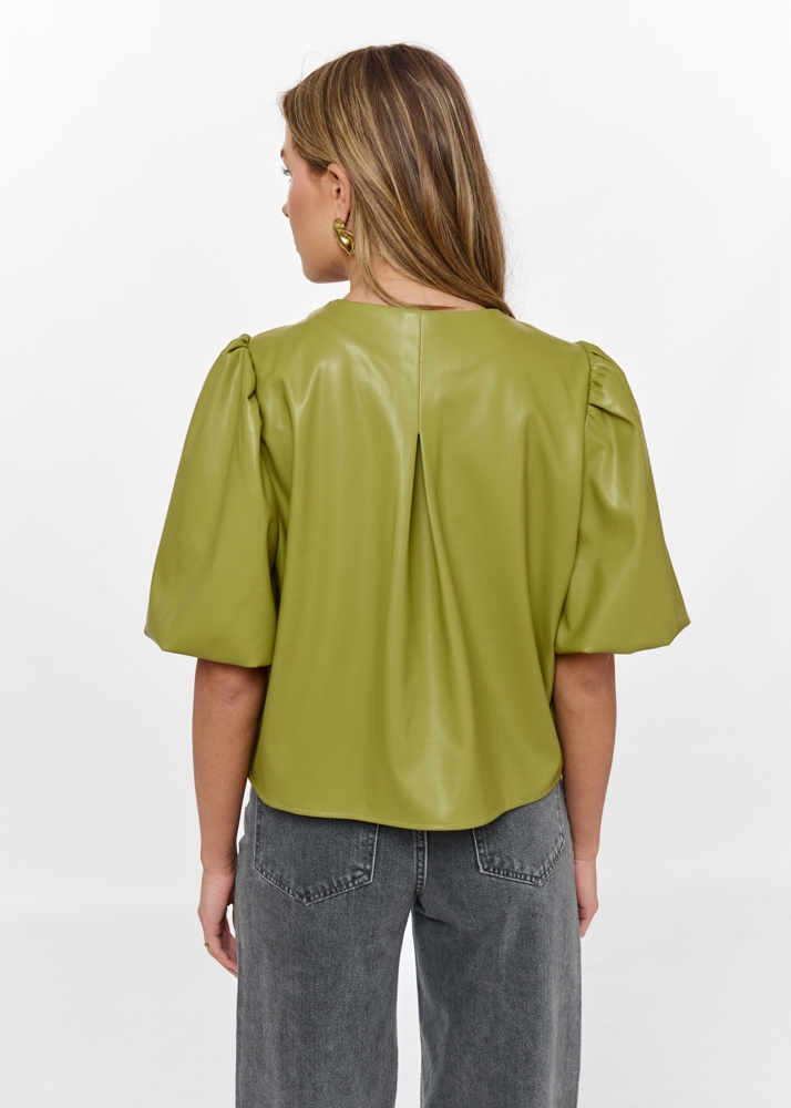 Lana leren top