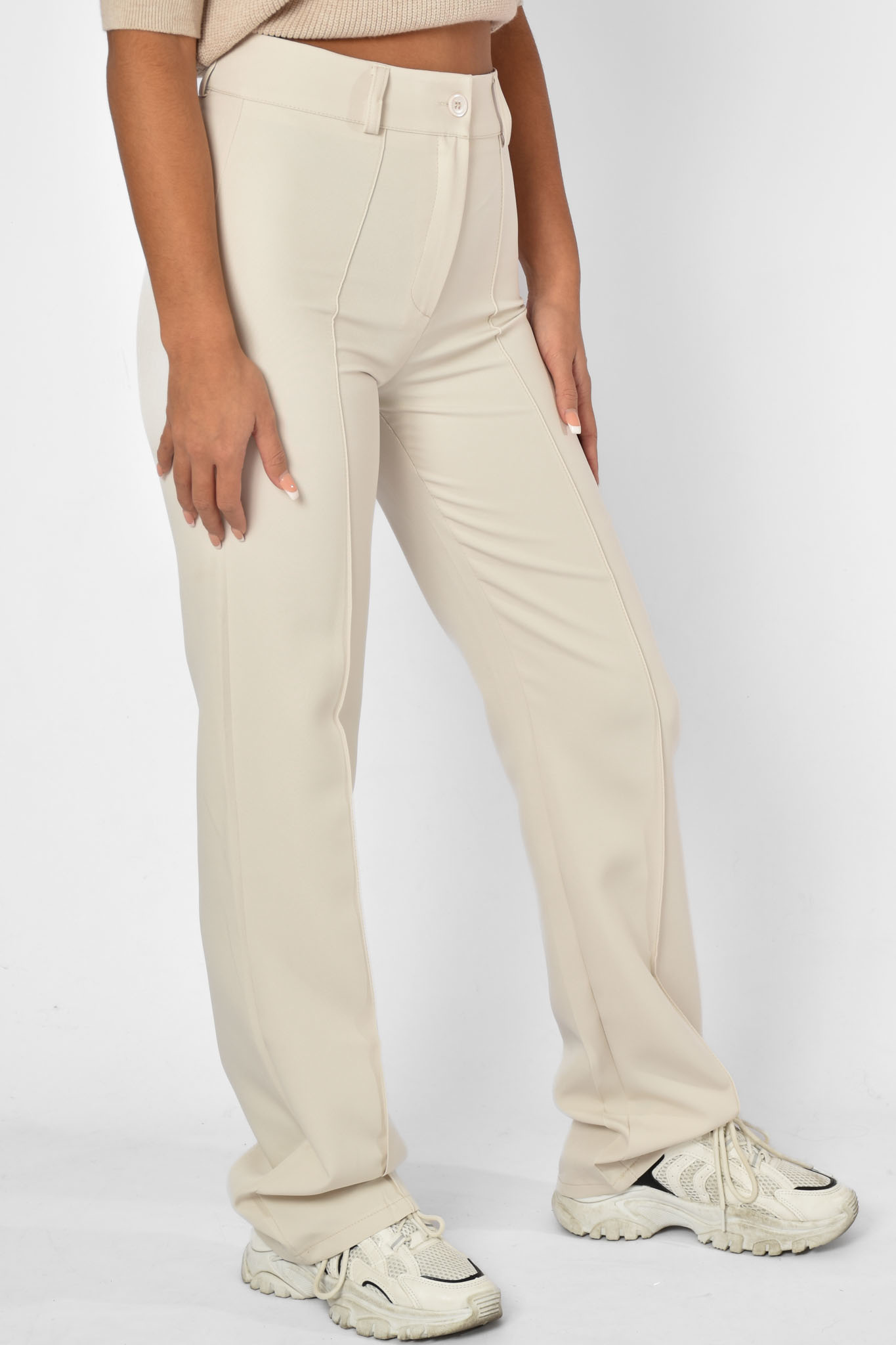 Mika pantalon creme
