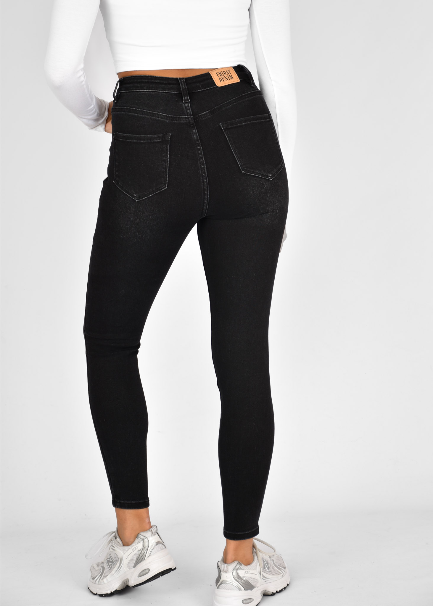 Skinny jeans zwart