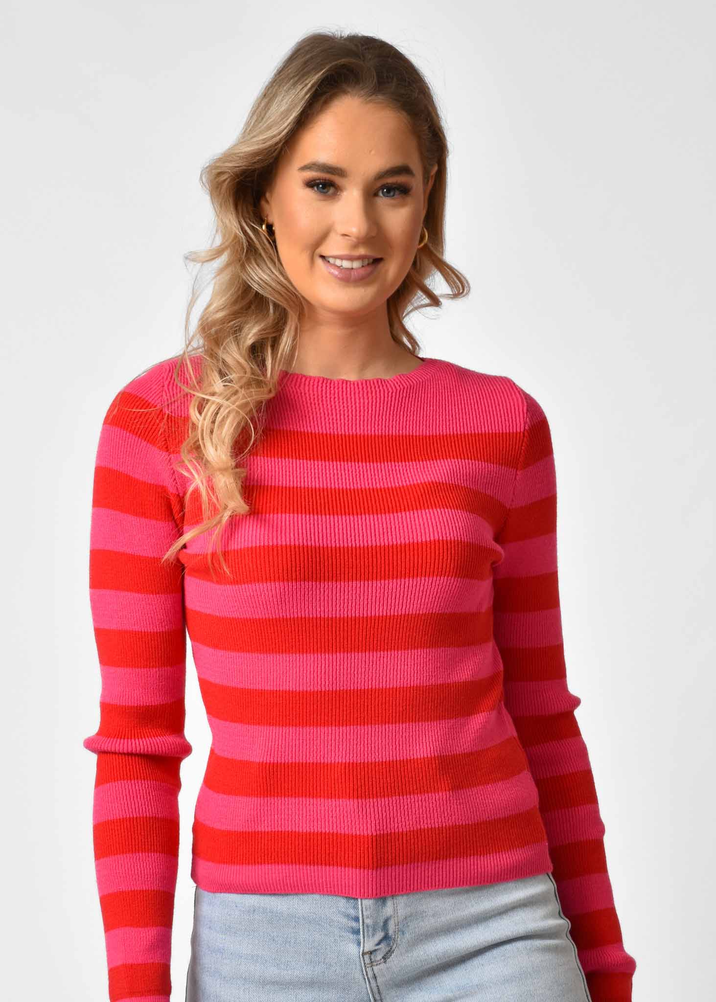 Isabel top roze