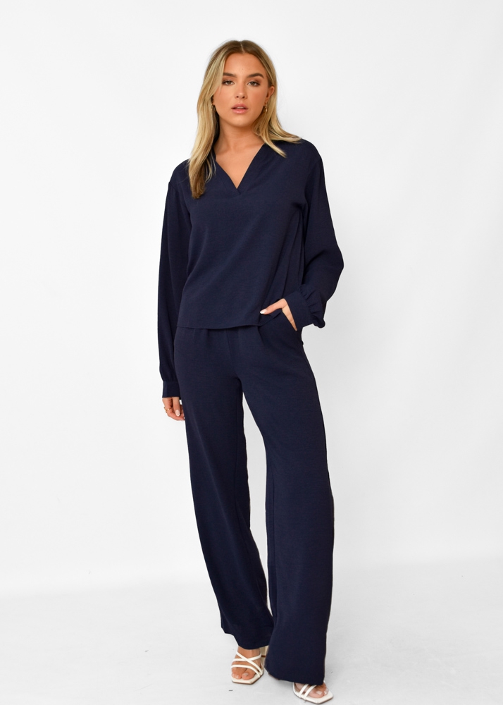 Claire broek donkerblauw
