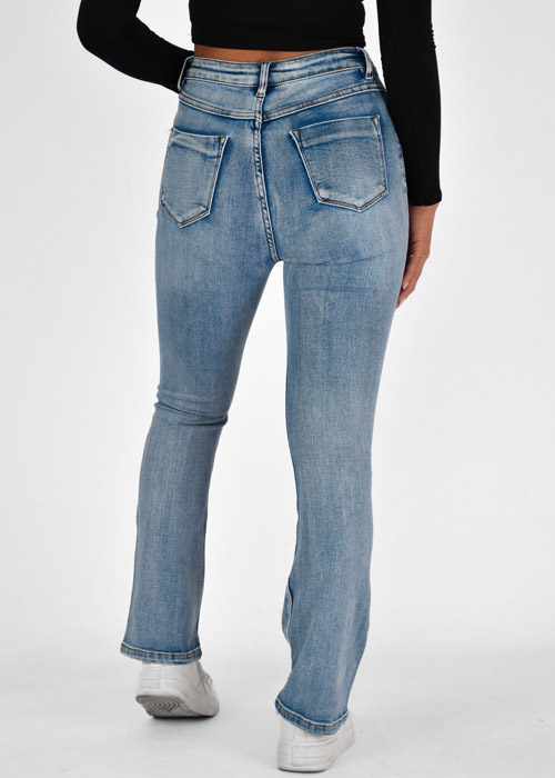 Lynn flared jeans blauw